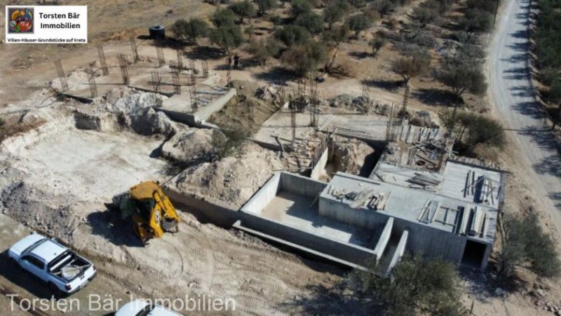 Pitsidia (Komos) Kreta, Komos, Villa (projektiert) 108m² Grdst.750m² priv. Pool und Meerblick Haus kaufen